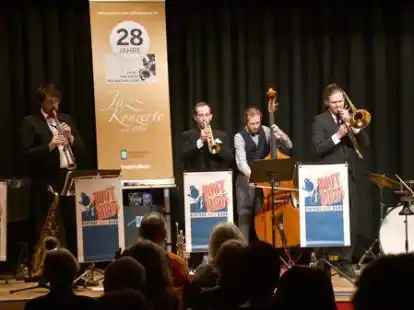Mit dem Auftritt der Rootbirds starteten die Jazzfreunde Wildeshausen ins Konzertjahr 2022.