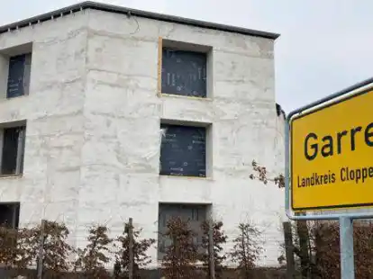 Der Bau am Ortseingang Garrels nimmt schon Formen an.