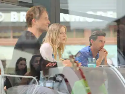 Die neue DSDS-Jury: Toby Gad, Musikproduzent (l-r), die S&auml;ngerin Ilse DeLange und der Schlagerstar Florian Silbereisen. Foto: Matthias Bein/dpa-Zentralbild/dpa