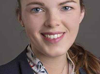 Ist selber Mutter von zwei Kindern: Nadine Booken (SWK) aus Pewsum. Bild: privat