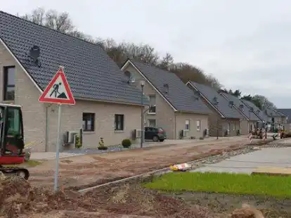 Die KfW hat ihre F&ouml;rderungen f&uuml;r energieeffizientes Bauen vorerst beendet. Hier im Bild: das Baugebiet &bdquo;Vor Bargloy&ldquo; in Wildeshausen