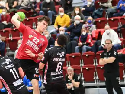 Jonas Wark vom OHV Aurich in Aktion