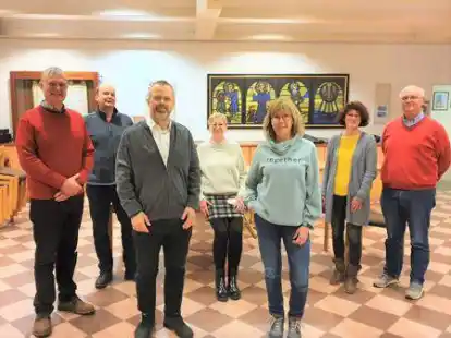 Der Vorstand vom neuen &bdquo;Verein zum Erhalt gewachsener Wohn- und Siedlungsstrukturen in Cloppenburg&ldquo; (von links): Dr. Ludger Heuer, Prof. Bernhard Wesenick, Olaf Clausen, Gabriele Aum&uuml;ller, Martina Freude, Dorothea Abeln und Bernhard Diekmann.