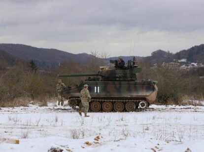 Die Bundeswehr und internationale Verb&uuml;ndete &uuml;bten bei 