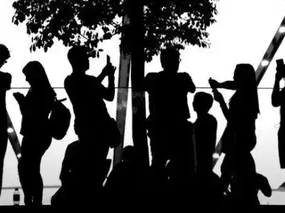 &bdquo;Die neue Zeit&ldquo;, ein Foto, das Hartmut Langetepe in der Online-Ausstellung zeigt.