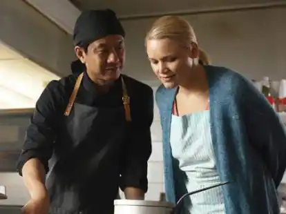 Szene aus dem Film &bdquo;Master Chang in Pohjanjoki&ldquo;.