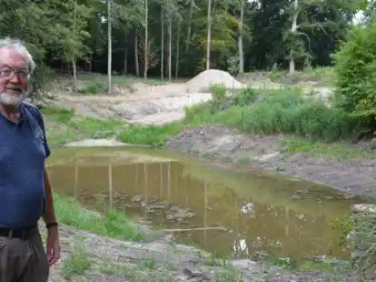 Hofft auf einen Erfolg beim Wettbewerb: Enno Jeddeloh, Vorsitzender des Wettbewerbs &bdquo;De Jeddeloher Busch&ldquo;.