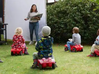 So sieht ein Autokino f&uuml;r die Kleinsten aus.