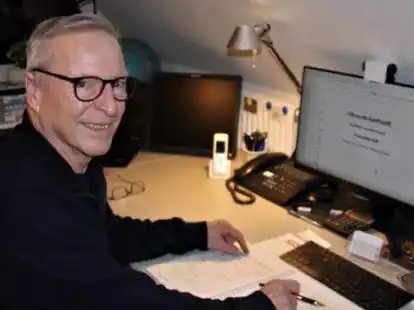 Ist optimistisch: Christoph Schildmann, Leiter der Speelkoppel Friedrichsfehn, hofft, dass im M&auml;rz die Premiere von &bdquo;F&ouml;r us de Sinfloot&ldquo; stattfinden kann.