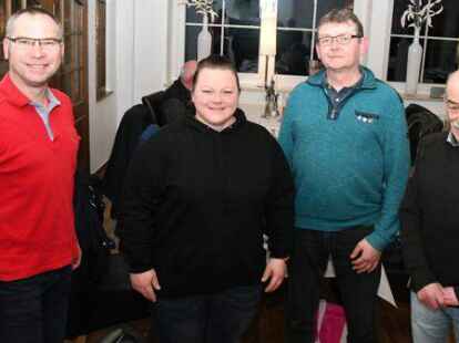 Der MSG-Vorstand: (von links) Lutz Lindemann, Peggy Lehmk&uuml;hler, Pierre Henning und Klaus Jokiel