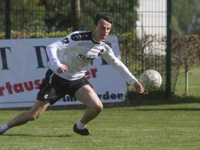 Hat Stammzellen gespendet: Faustballer Moritz Cording