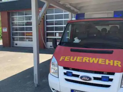 Das Ger&auml;tehaus der Abbehauser Feuerwehrhaus an der Enjebuhrer Stra&szlig;e gen&uuml;gt nicht mehr den Anspr&uuml;chen, weil es zu klein und schlecht ausgestattet ist.