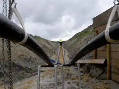 Gleichstrom-Erdkabel &ndash; wie hier in B&uuml;sum &ndash; k&ouml;nnten auch den Landkreis Cloppenburg durchziehen.