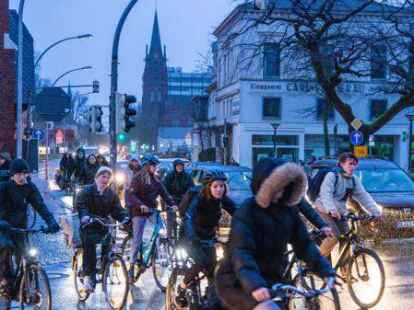 Durch die Sperrung der Auguststra&szlig;e wird es im Oldenburger Berufsverkehr momentan eng.
