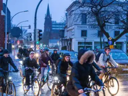 Durch die Sperrung der Auguststra&szlig;e wird es im Oldenburger Berufsverkehr momentan eng.