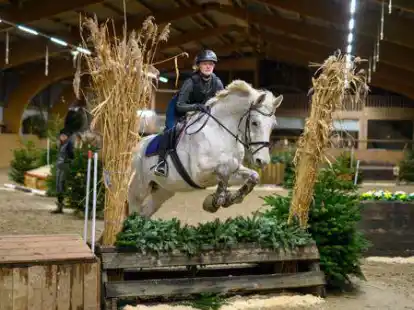 Insgesamt rund 200 Reiterinnen und Reiter beteiligten sich am Hallengel&auml;ndetraining des Vereins Sturmvogel Berne.