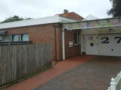 Umbau oder Abriss? Wie es mit dem Geb&auml;ude der Kita Hooge Riege in Norden weitergehen soll, ist noch nicht klar, dass sie zukunftsweisend ausgerichtet werden soll allerdings schon.