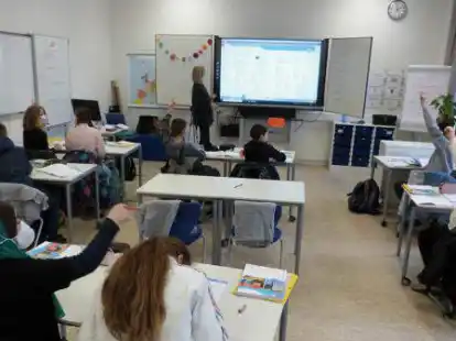 Moderne Lernatmosph&auml;re mit maritimer Pr&auml;gung: An der Oberschule Paul-Hug-Stra&szlig;e geht man neue Wege.