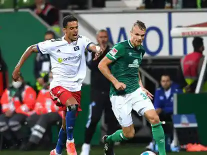 (Zwei-)Kampf garantiert: Werder und der HSV vor dem Nordderby.