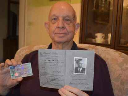 Heinrich Lueken aus Gro&szlig;enkneten machte vor mehr als 73 Jahren seinen ersten F&uuml;hrerschein.