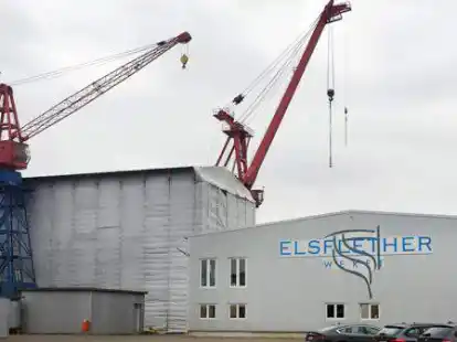 Firmensitz der Elsflether Werft (Archivfoto)