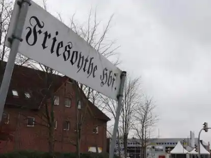 Das Ende der Bahnstrecke Cloppenburg-Friesoythe in Friesoythe. Bislang f&auml;hrt dort nur die Museumseisenbahn.