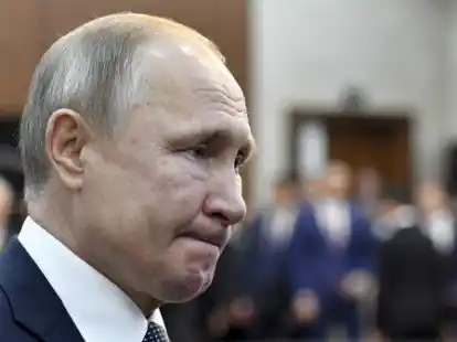 Bundeskanzler Olaf Scholz trifft heute Russlands Pr&auml;sident Wladimir Putin (Bild).