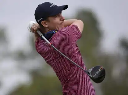 Dem Mexikaner Carlos Ortiz gelang bei der Phoenix Open ein spektakul&auml;res Ass. Foto: Eric Christian Smith/AP/dpa