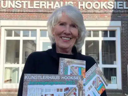 Renate Jan&szlig;en-Niemann hat das Jahresprogramm f&uuml;r das K&uuml;nstlerhaus Hooksiel vorgestellt.