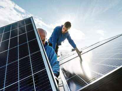 Wo gibt es in der Gemeinde Rastede geeignete Fl&auml;chen f&uuml;r Photovoltaikanlagen? Das will die Verwaltung analysieren lassen.