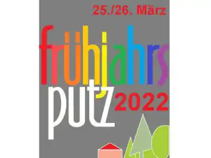 Das Logo des Fr&uuml;hjahrsputzes 2022