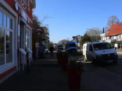 An der Bremer Heerstra&szlig;e wird in den kommenden Monaten gebaut.