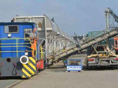 Die Hafenbahn wird von den Stadtwerken betrieben.
