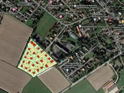 So soll das neue Baugebiet in Tossens aussehen.