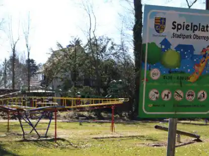 Spielplatz &bdquo;Stadtpark Oberrege&ldquo; in Elsfleth