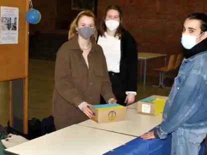 Spendensammlung an der KGS Rastsede