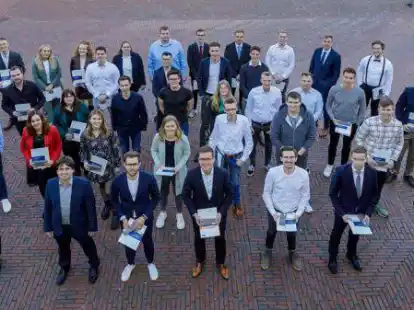 Auszeichnung der Pr&uuml;fungsbesten der Oldenburgischen Industrie- und Handelskammer (IHK) aus dem Stadtgebiet Oldenburg.