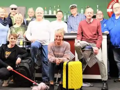 Das Ensemble der Esenshammer Spielschar freut sich, endlich wieder auftreten zu k&ouml;nnen.