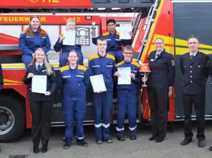 Die Mitglieder der Jugendfeuerwehr Nordenham hoffen, dass in diesem Jahr wieder mehr Aktivit&auml;ten m&ouml;glich sind.