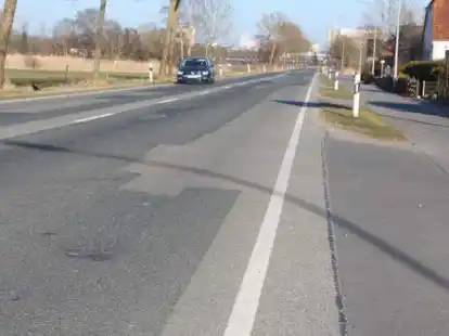 Die Stadt Brake muss ein Teilst&uuml;ck der alten B 211