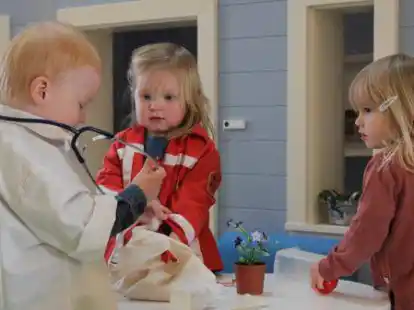 Der Anbau wird von den Kindern bereits flei&szlig;ig genutzt.