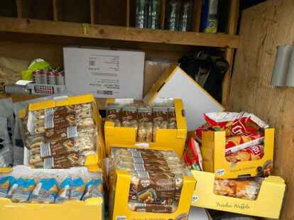 Die Energy-Getr&auml;nke aus Ganderkesee wurden in Kiew an die ukrainische Armee verteilt.