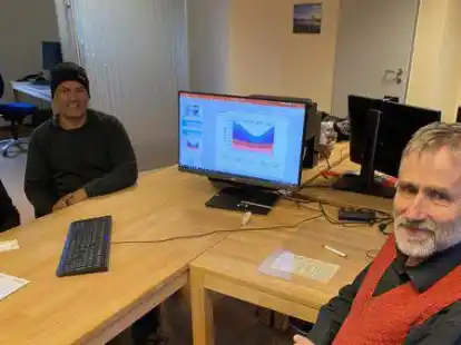 Ana Servidon-Poel,  Mauro Carneiro und Hubert Westk&auml;mper (von links) sind ausgebucht und k&ouml;nnen sich derzeit vor Arbeit nicht mehr  retten.