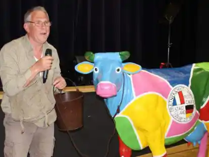 Immer f&uuml;r einen Spa&szlig; zu haben: Christian Bell&eacute;tre ist seit 2015 Pr&auml;sident des Freundeskreises in der Stadlander Partnergemeinde Petit-Caux.