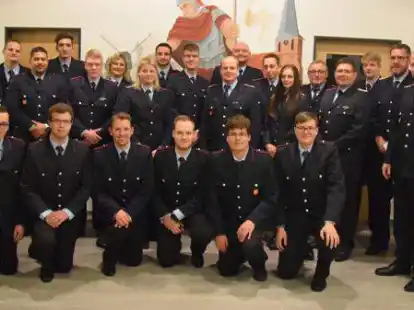 Die Freiwillige Feuerwehr Scharrel hat Bilanz f&uuml;r das Jahr 2021 gezogen.