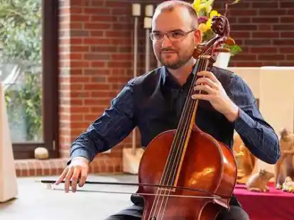 Spielt am Samstag in der Oldenburger Dreifaltigkeitskirche: Barockcellist Fabian Boreck