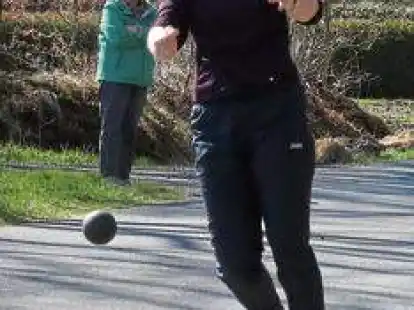 <p>Sandra Schneider-Gerken wurde mit den Kreuzmoorerinnen Sechster im FKV-Finale. </p>