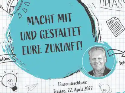 Sch&uuml;lerinnen und Sch&uuml;ler aus der Wesermarsch k&ouml;nnen bis zum 22. April ihre Ideen und Projekte einsenden.