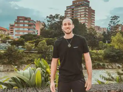 Phil Pankrath ist ein gro&szlig;er Fan der kolumbianischen Gro&szlig;stadt Medellin.