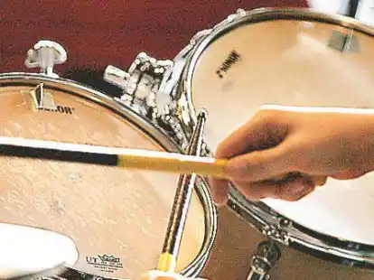 F&uuml;r den Musikernachwuchs: Die Kreismusikschule sucht in Edewecht neue R&auml;umlichkeiten f&uuml;r den Schlagzeugunterricht.